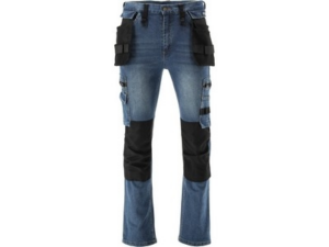 PANTALÓN VAQUERO ELÁSTICO AZUL OSCURO S. M