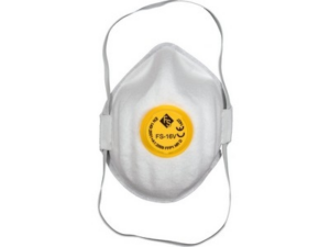 MASCARILLAS FFP1 ANTIPOLVO DESECHABLES CON VALVULA CDC3V 5 UDS