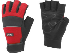 GUANTES SIN DEDOS PARA MOTEROS TAMAÑO 9