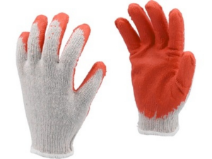 GUANTES RECUBIERTOS POR UN LADO 21CM / 1 PAR