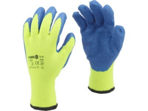 GUANTES RECUBIERTOS DE LATEX GCLA0510 REFL.AMARILLO