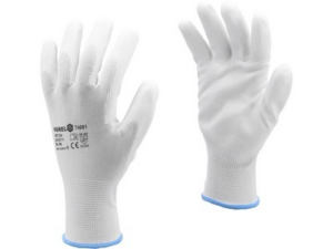 GUANTES DE TRABAJO, BLANCOS, 9'