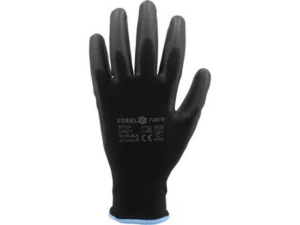 GUANTES DE TRABAJO, NEGROS, 9'