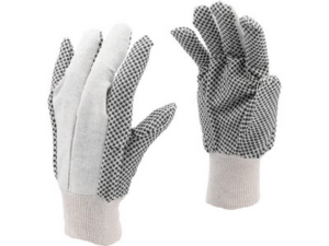GUANTES DE JARDINERÍA, PUNTOS DE PVC DE 10'
