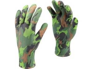 GUANTES DE JARDÍN ESTAMPADO MILITAR A 8'