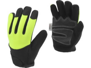 GUANTES DE CUERO AMARA CON REFUERZO T. 8