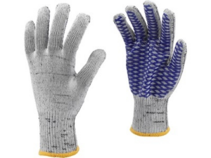 GUANTES DE ALGODÓN-POLIÉSTER, MALLA PVC 10'