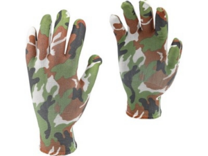 GUANTES DE JARDÍN ESTAMPADO MILITAR B 8'