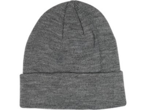 GORRO DE PUNTO DE INVIERNO GRIS
