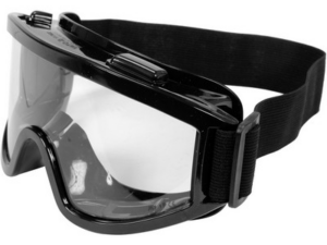 GAFAS DE SEGURIDAD CON VENTILACIÓN INDIRECTA, NEGRAS