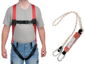 CONJUNTO DE ARNÉS Y CORDÓN