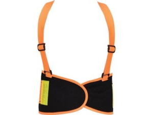 CINTURÓN DE SOPORTE ESPALDA DE ALTA VISIBILIDAD, NARANJA