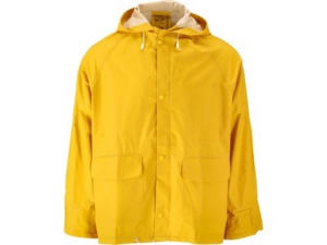 CHAQUETA LLUVIA TALLA L AMARILLA
