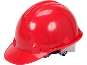 CASCO DE SEGURIDAD HDPE ROJO