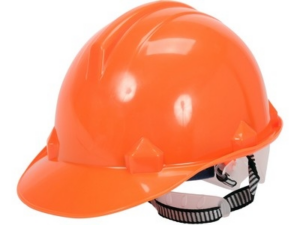 CASCO DE SEGURIDAD HDPE NARANJA