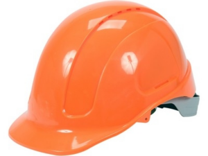 CASCO DE SEGURIDAD NARANJA ALTO CONFORT ABS