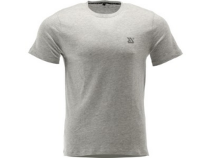 CAMISETA BASICA GRIS MELANGE M.S