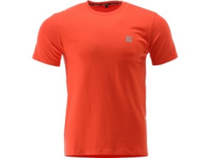CAMISETA ALTA NARANJA CON ELAST. S. S
