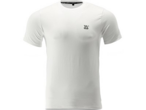 CAMISETA ALTA BLANCA CON ELAST. S. S