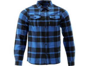CAMISA DE FRANELA AZUL M. S