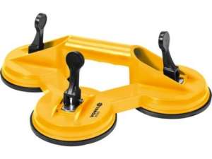 VENTOSA TRIPLE DE PLASTICO 3x115MM