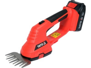 TIJERA CORTADORA DE CÉSPED Y ARBUSTOS 18V + 2AH + CARGADOR