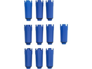 TAPON PLASTICO LARGODE SELLADO AZUL 1/2'M 10PCS