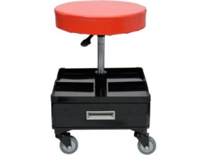 TABURETE CON CAJONES Y ASIENTO CON RUEDAS PARA TALLER