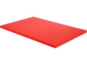 TABLA DE CORTAR 600x400x20 ROJA