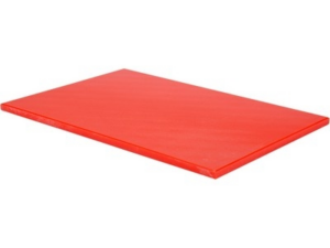 TABLA DE CORTAR 450x300x13 ROJA