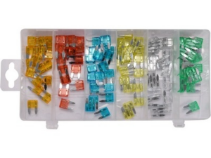 SURTIDO DE FUSIBLES PARA COCHE 120 UDS MINI