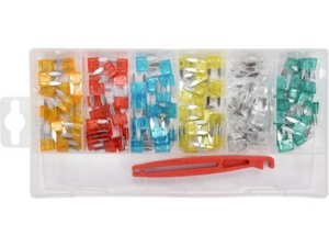 SURTIDO DE FUSIBLES PARA COCHE MINI 121 UDS
