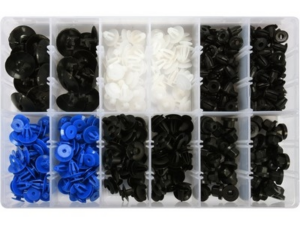 SURTIDO DE CLIPS PARA EMBELLECEDORES OPEL 300 UDS