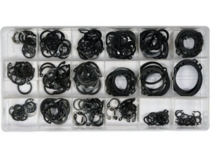SURTIDO DE 225 ANILLOS DE SEGURIDAD EXTERIORES/INTERIORES