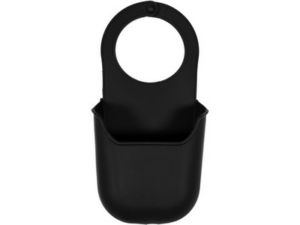 SOPORTE/PORTA ESTROPAJO PARA FREGADERO SILICONA NEGRO