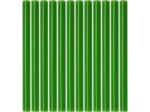 SET DE 12 BARRAS DE PEGAMENTO 7,2X100 MM VERDE