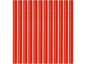 SET DE 12 BARRAS DE PEGAMENTO 7,2X100 MM ROJAS