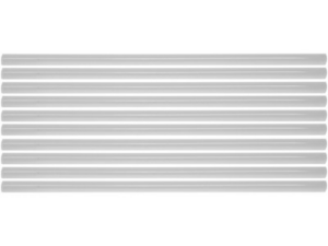 SET DE 10 BARRAS DE PEGAMENTO 7,2X200 MM TRANSP