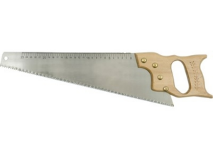 SERRUCHORA DE MANO PARA MADERA, MANGO DE MADERA, 450 MM