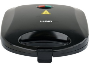 SANDWICHERA 750W, PLANCHA GRILL, NEGRA
