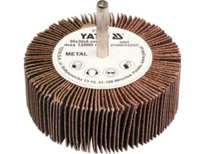 RUEDA DE ALETEO CON EJE 80x30x6 P120