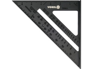 REGLA TRIANGULAR DE ALUMINIO CON PIE
