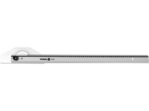 REGLA DE GRADOS EN ALUMINIO, AJUSTABLE, 600 MM, TIPO T