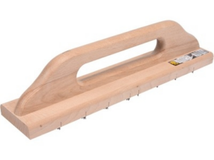 RASCADOR EN MADERA PARA YESO/PLADUR/HORMIGÓN AIRCRETE
