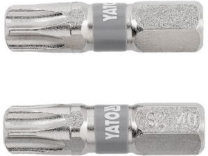 PUNTAS DESTORNILLADOR 1/4 25MM T40 2 UDS Ni