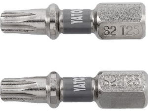 PUNTAS DESTORNILLADOR 1/4 25MM T25 2 UDS Ni