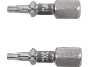 PUNTAS DESTORNILLADOR 1/4 25MM T10 2 UDS Ni