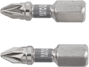 PUNTAS DESTORNILLADOR 1/4 25MM PZ1 2 UDS Ni