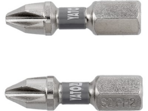 PUNTAS DESTORNILLADOR 1/4 25MM PH2 2 UDS Ni