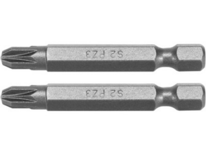 PUNTAS DESTORNILLADOR 1/4 50MM PZ3 2 UDS